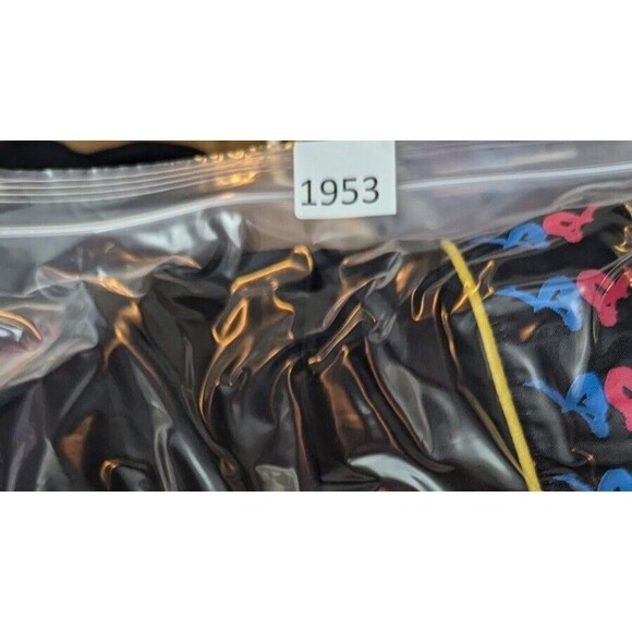 Kappa Women Pants Medium Track Sweatpant Logo Stripe Athletic Drawstring Y2k - Picture 12 of 12